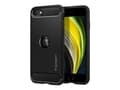 Pikkukuva 3 / 5: Spigen Rugged Armor, Suojus, Apple, iPhone SE, 11,9 cm (4.7"), Musta