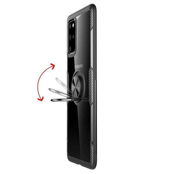 Samsung Galaxy S20 Plus - Smidigt Leman Skal med Ringhållare