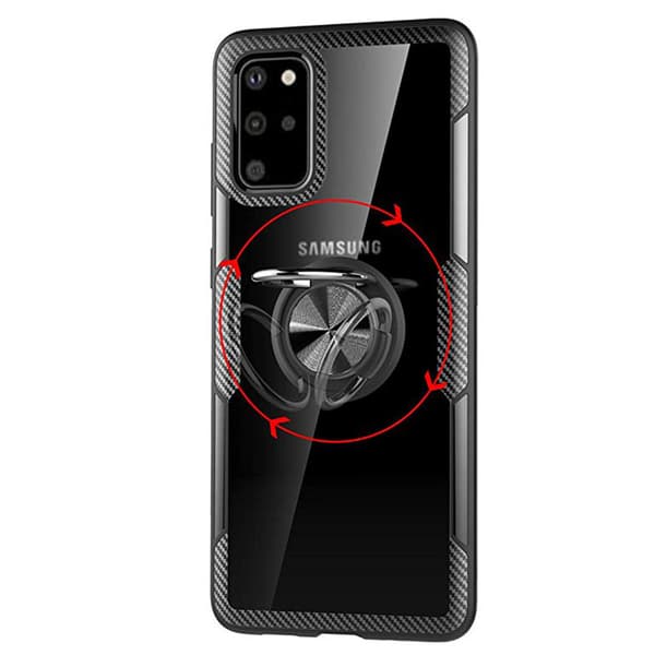Samsung Galaxy S20 Plus - Smidigt Leman Skal med Ringhållare