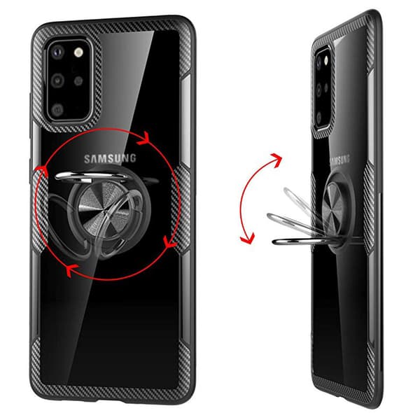 Samsung Galaxy S20 Plus - Smidigt Leman Skal med Ringhållare