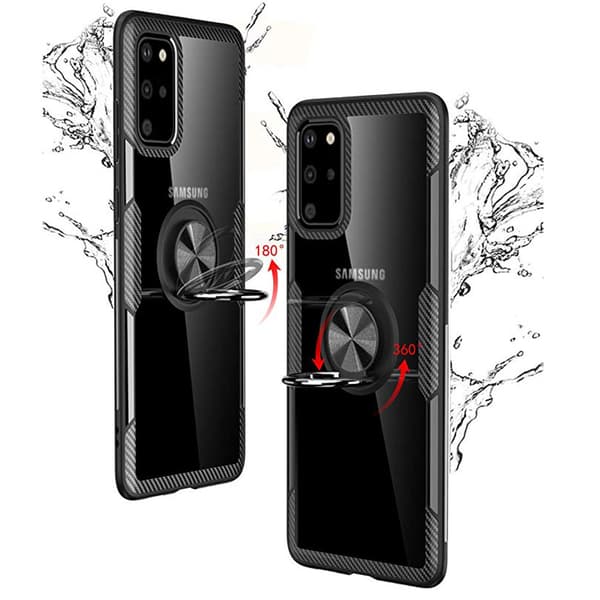 Samsung Galaxy S20 Plus - Smidigt Leman Skal med Ringhållare
