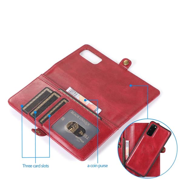 Samsung Galaxy S20 - Robust Dubbelfunktion Plånboksfodral