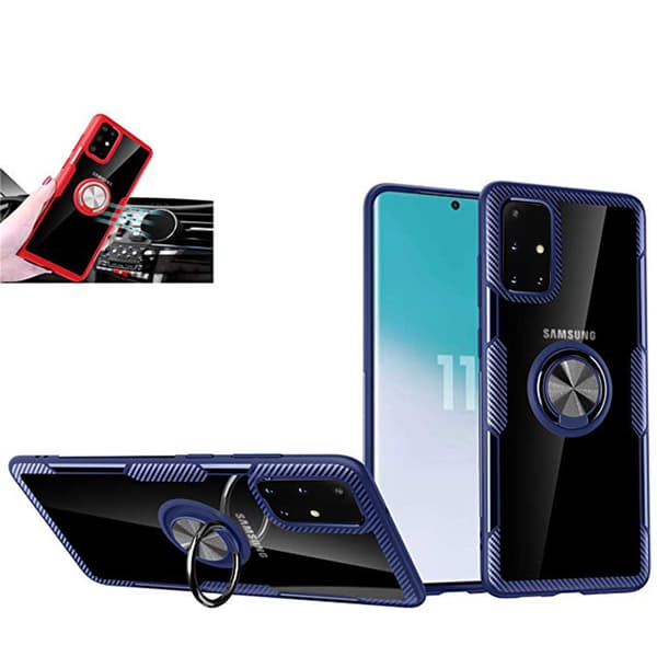 Smidigt Skal med Ringhållare LEMAN - Samsung Galaxy A71