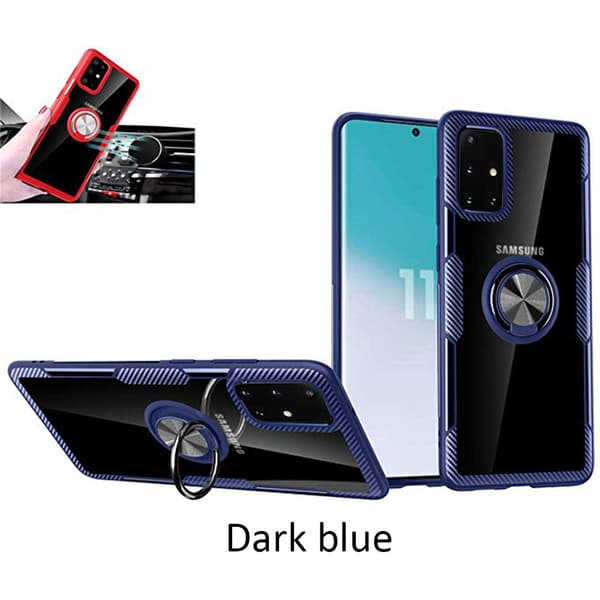 Smidigt Skal med Ringhållare LEMAN - Samsung Galaxy A71