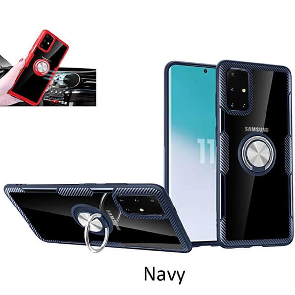 Smidigt Skal med Ringhållare LEMAN - Samsung Galaxy A71