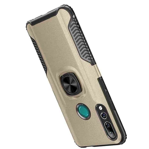 Stilrent Skal med Ringhållare - Huawei P Smart Z