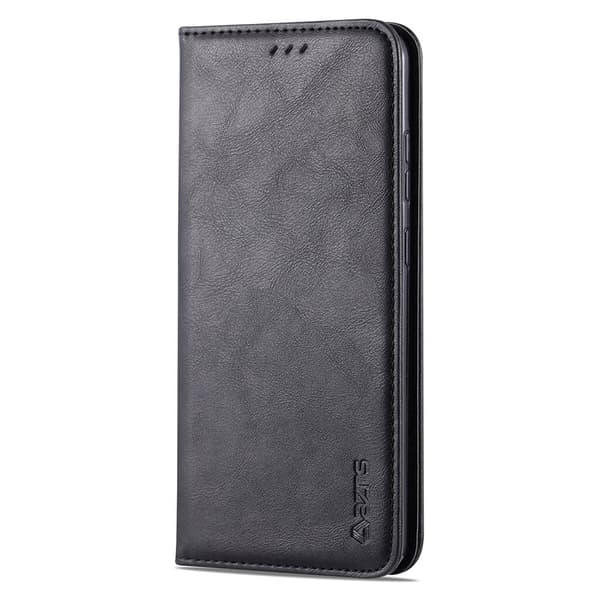 Smidigt Stilsäkert Azns Plånboksfodral - Samsung Galaxy S20+ Svart