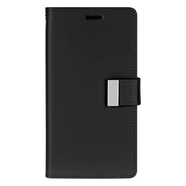 iPhone 11 Pro Rich Diary Plånboksfodral - Svart