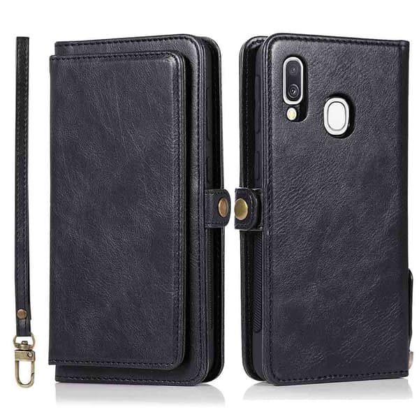 Samsung Galaxy A40 - Robust Plånboksfodral Dubbelfunktion