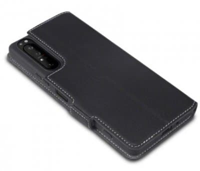 Plånboksfodral Sony Xperia 1 ii Svart Slim