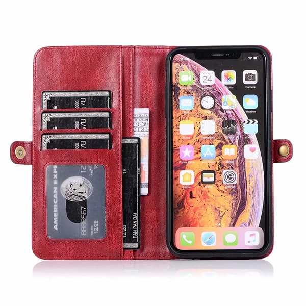iPhone X/XS - Smart Genomtänkt Plånboksfodral