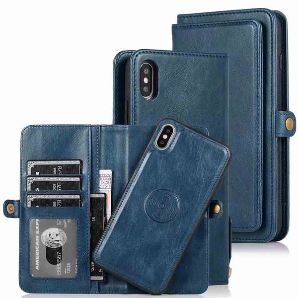 iPhone X/XS - Robust Kraftfullt Plånboksfodral