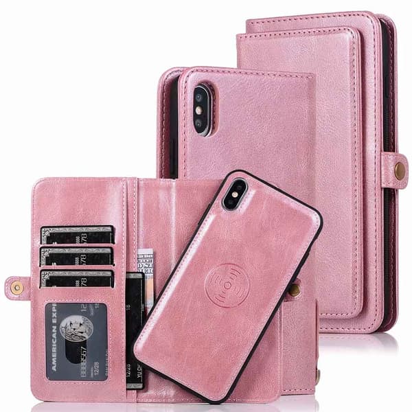 iPhone X/XS - Robust Kraftfullt Plånboksfodral
