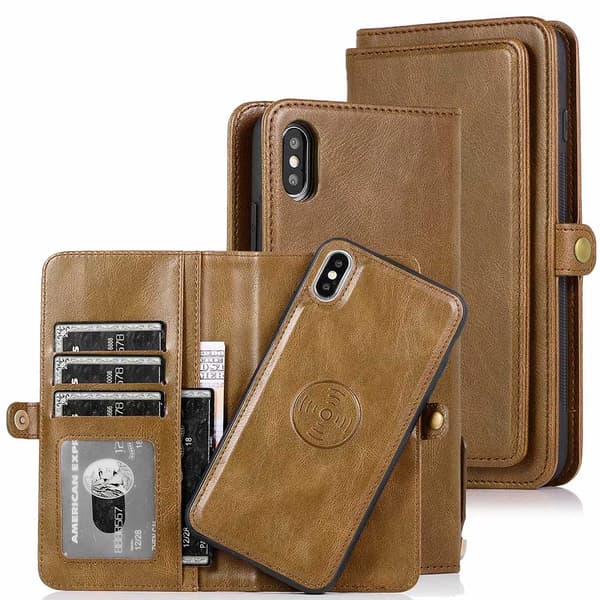 iPhone X/XS - Robust Kraftfullt Plånboksfodral