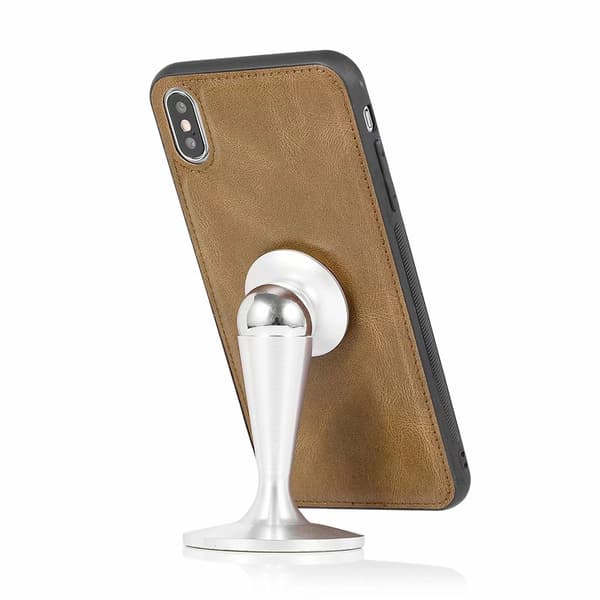 Genomtänkt Dubbelfunktions Plånboksfodral - iPhone XS Max