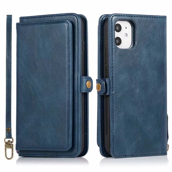 iPhone 11 - Genomtänkt Dubbelt Plånboksfodral