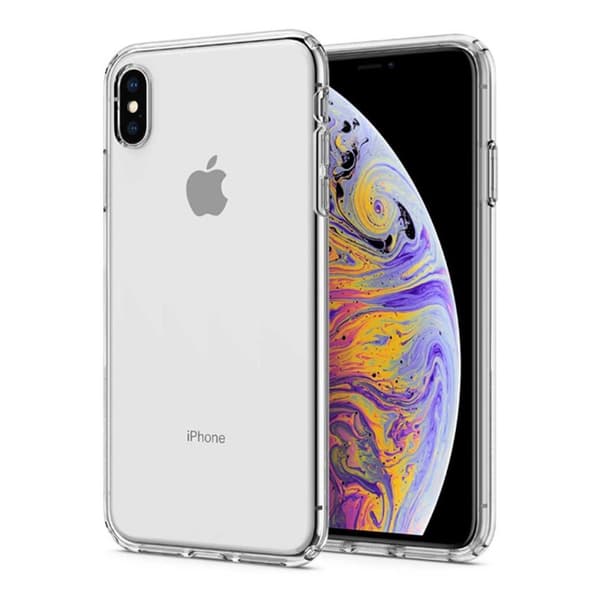Ohut läpikuultava mobiili kuori iPhone xs max läpinäkyvä