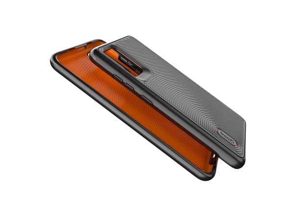GEAR4 Battersea, Suojus, Samsung, Galaxy S20+/S20+ 5G, 17 cm (6.7"), Musta, Oranssi