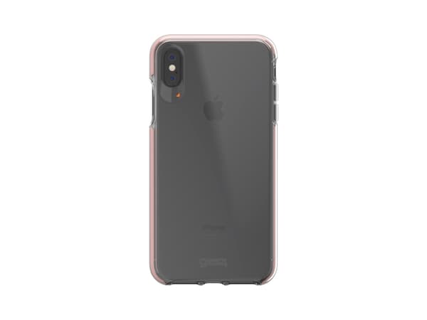 GEAR4 Piccadilly, Etui, Apple, iPhone XS MAX, 16,5 cm (6.5"), Rosegull, Gjennomsiktig