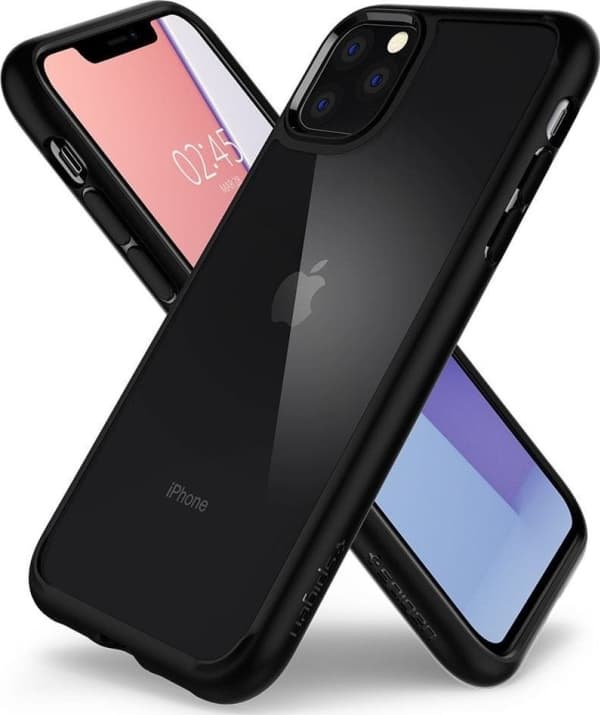 Spigen Ultra Hybrid, Etui, Apple, iPhone 11 Pro, Sort