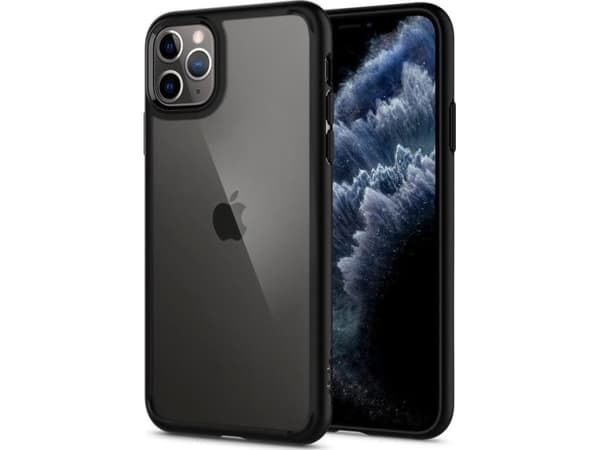 Spigen Ultra Hybrid, Omslag, Apple, iPhone 11 Pro, Svart