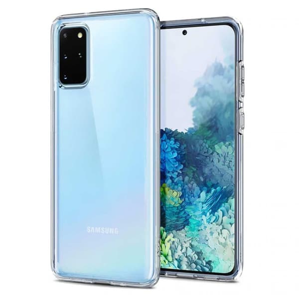 Tynd gennemskinnelig mobil shell galakse s10 lite gennemsigtig