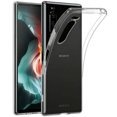Silikonikotelo läpinäkyvä Sony Xperia 10 II