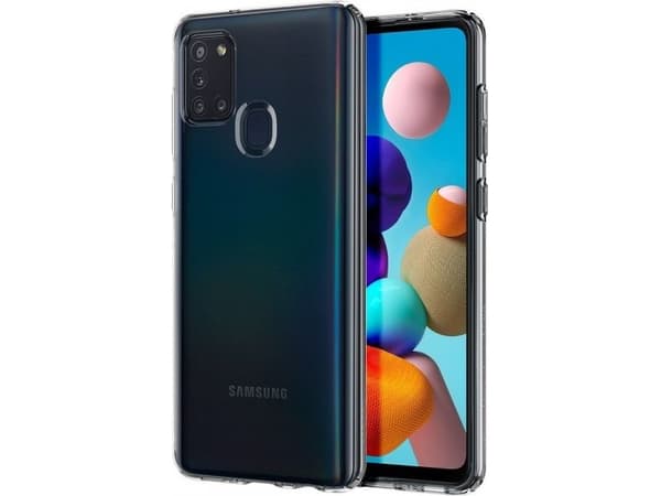 Spigen ACS00975, Omslag, Samsung, Galaxy A21s, 16,5 cm (6.5"), Transparent