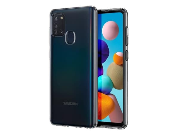 Spigen ACS00975, Omslag, Samsung, Galaxy A21s, 16,5 cm (6.5"), Transparent