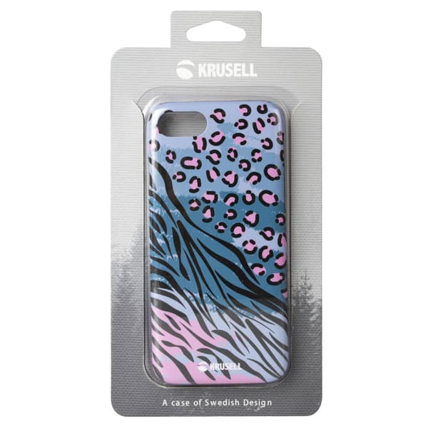 Krusell iPhone 7/8/SE Deksel Limited Cover Wild Blue