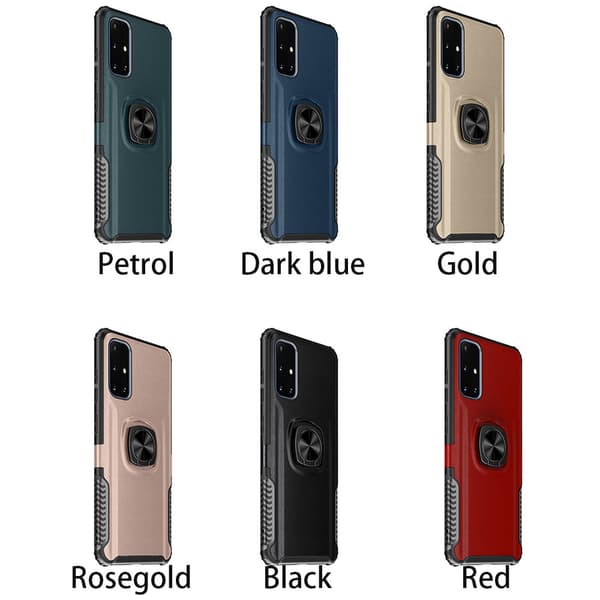 Genomtänkt Skal med Ringhållare - Samsung Galaxy A71