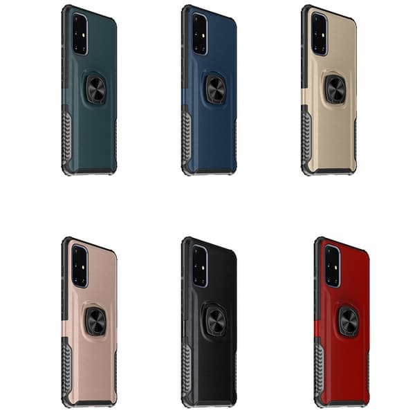 Genomtänkt Skal med Ringhållare - Samsung Galaxy A71