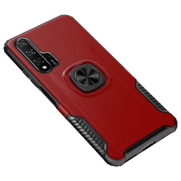 Huawei Nova 5T - Elegant Skal med Ringhållare