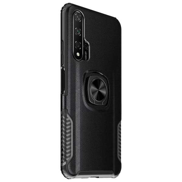 Huawei Nova 5T - Elegant Skal med Ringhållare