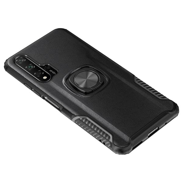 Huawei Nova 5T - Elegant Skal med Ringhållare