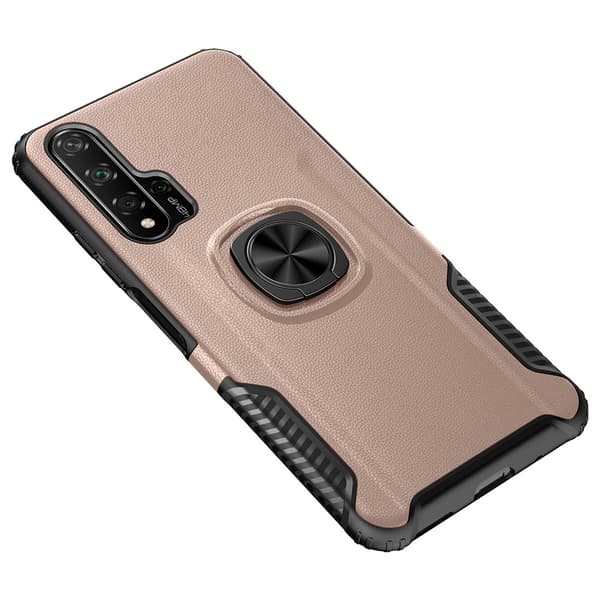 Huawei Nova 5T - Elegant Skal med Ringhållare