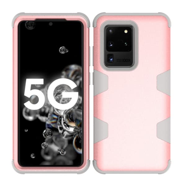 Professionellt Leman Skal - Samsung Galaxy S20 Ultra Roséguld/Grå Roséguld/Grå