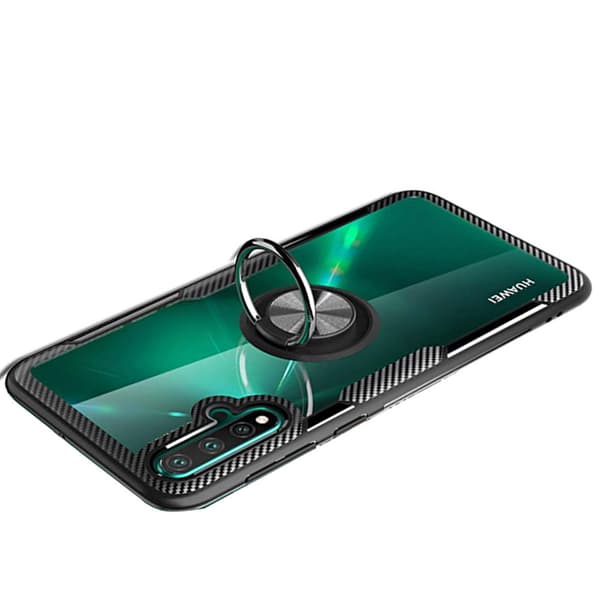 Smidigt Leman Skal med Ringhållare - Huawei Nova 5T