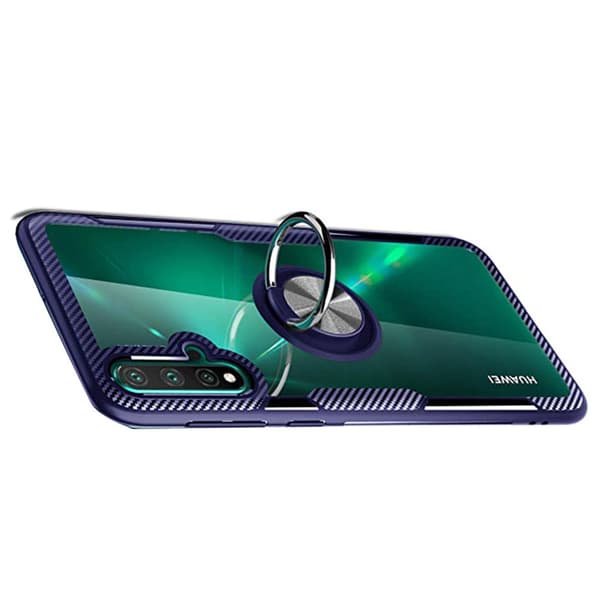 Smidigt Leman Skal med Ringhållare - Huawei Nova 5T