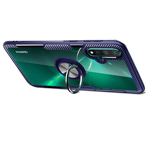 Smidigt Leman Skal med Ringhållare - Huawei Nova 5T