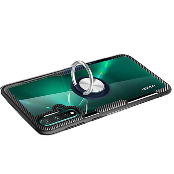 Smidigt Leman Skal med Ringhållare - Huawei Nova 5T