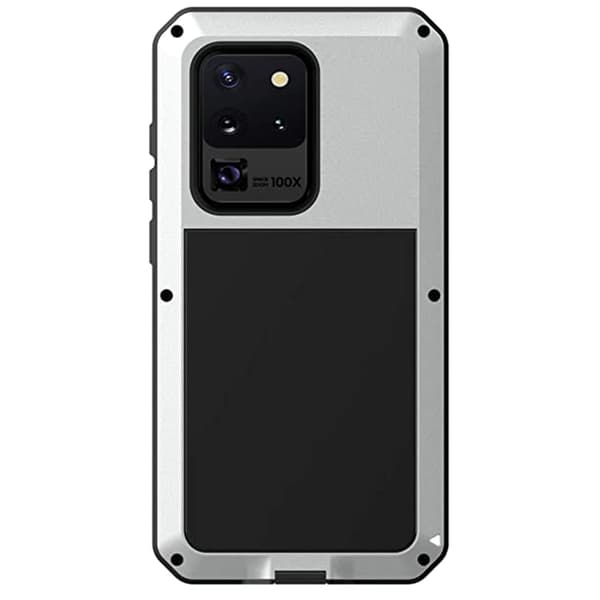 Samsung Galaxy S20 Ultra - Aluminium Skal Silver