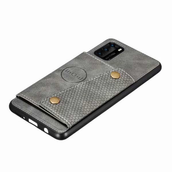 Huawei P40 Pro - Genomtänkt Skyddsskal med Kortfack