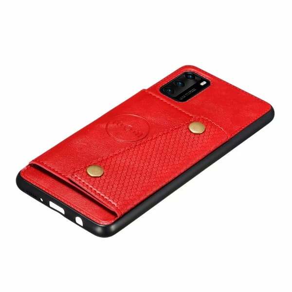 Huawei P40 Pro - Genomtänkt Skyddsskal med Kortfack
