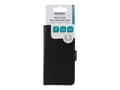 Miniatyrbilde 4 av 5: DELTACO - Lommebok for mobiltelefon - gummiert - svart - for Apple iPhone 7, 8, SE (2nd generation)