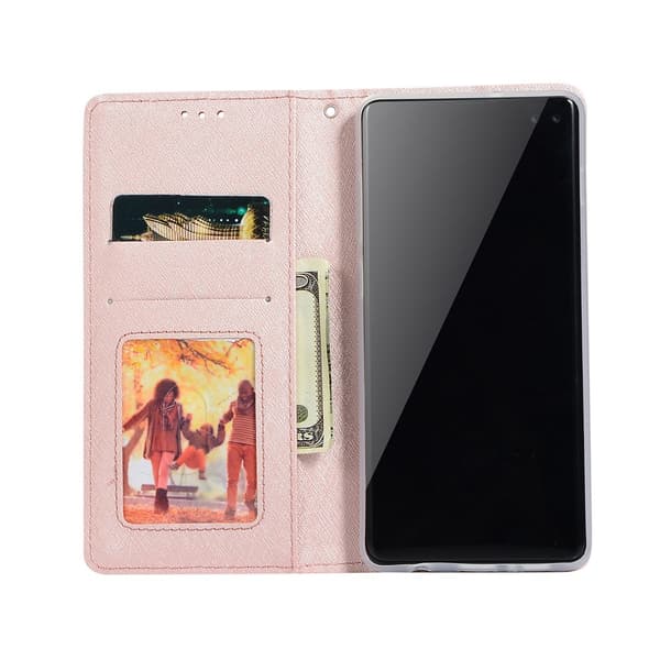 Samsung Galaxy S10E - Exklusivt Plånboksfodral FLOVEME