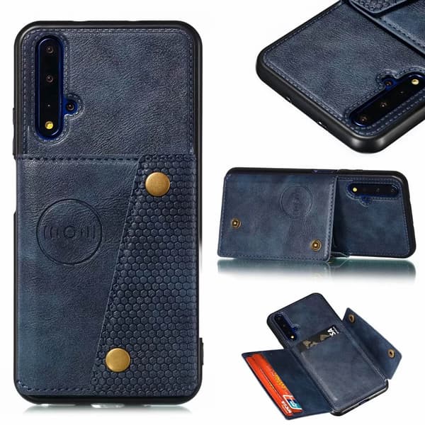 Huawei Nova 5T - Effektfullt Skal med Korthållare