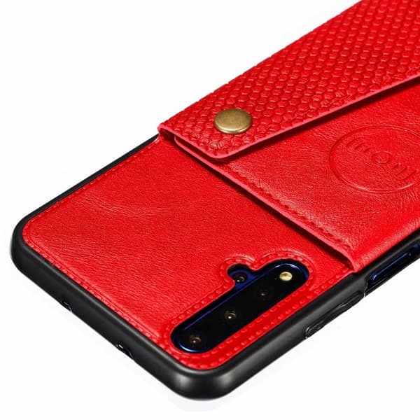 Praktiskt Skal med Korthållare - Huawei Nova 5T