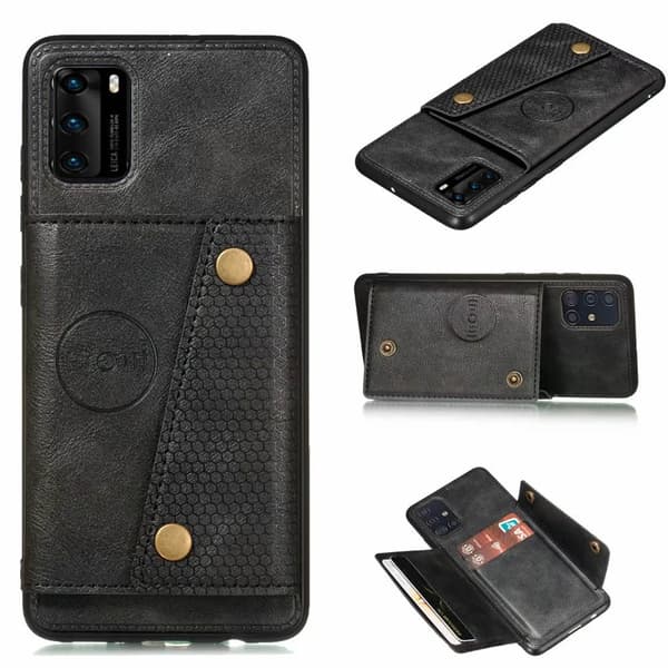 Huawei P40 - Effektfullt Skal med Korthållare