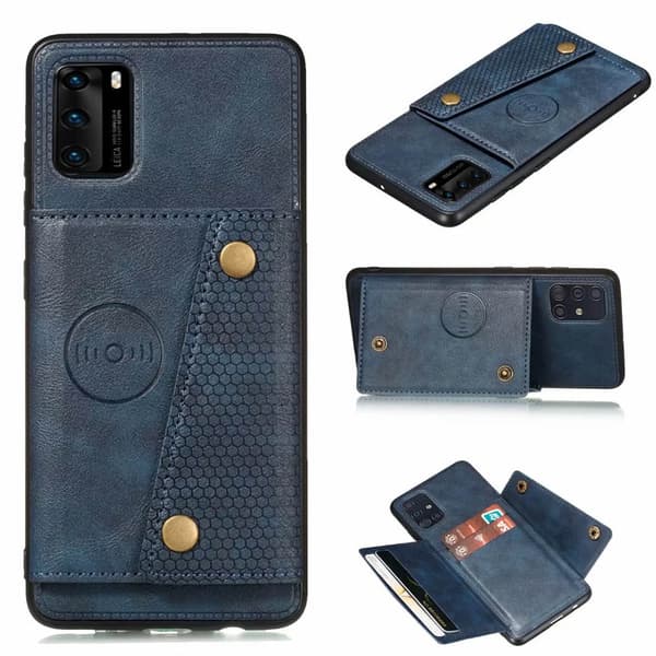 Huawei P40 - Effektfullt Skal med Korthållare